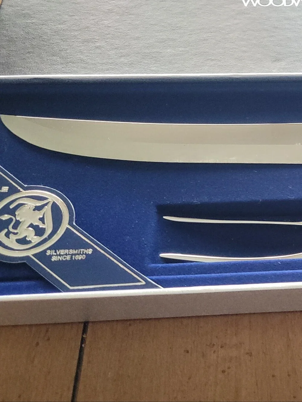 Vintage Carving Set By Towle